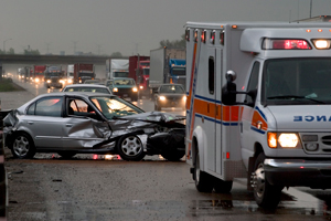 injured while driving for Uber