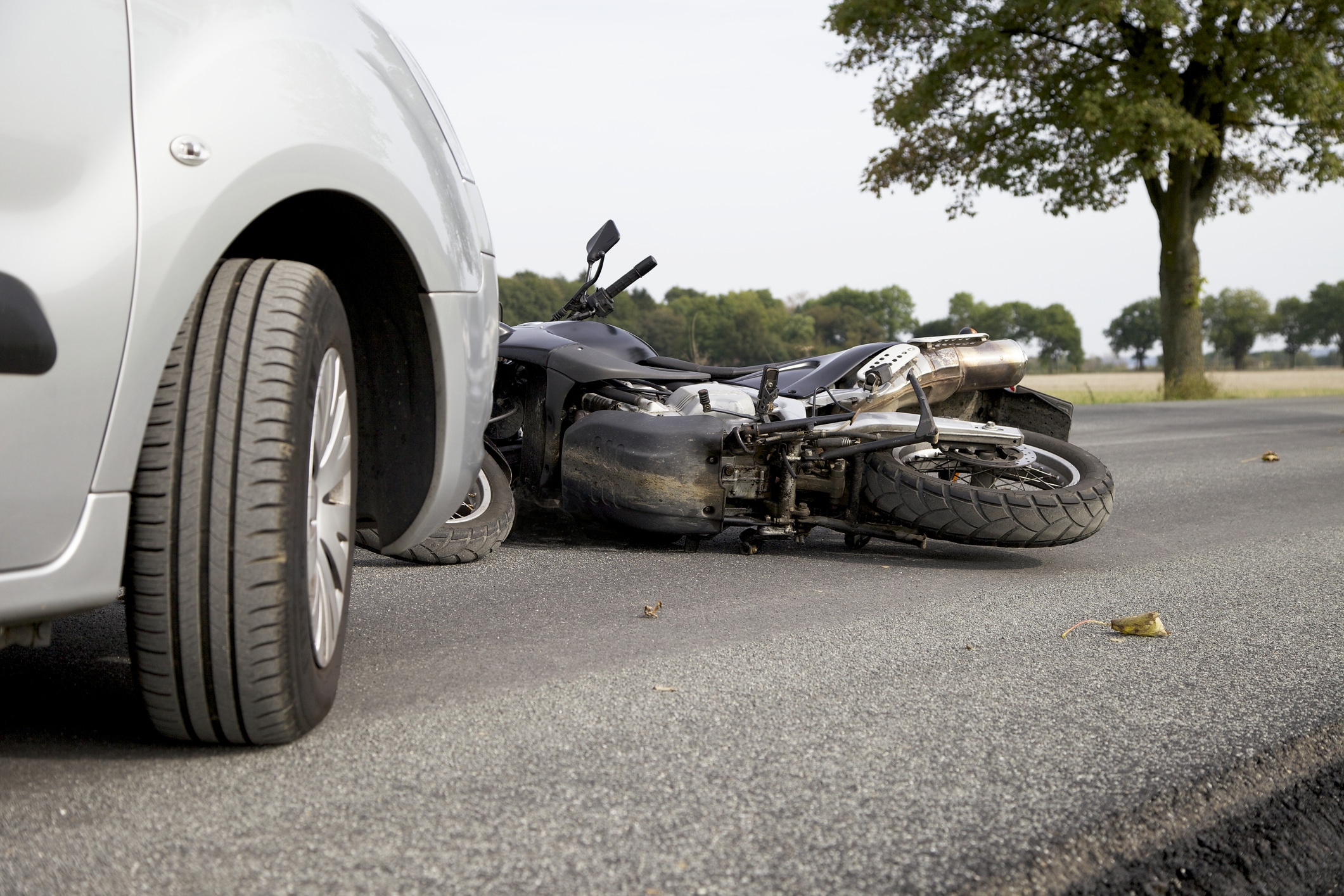 errores tras un accidente de moto