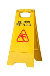 slip and fall at auto zone
