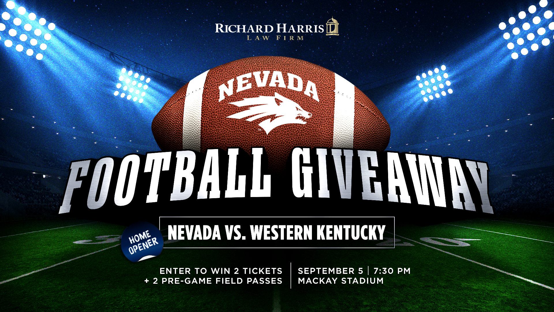 Nevada vs Western Kentucky Football Tickets